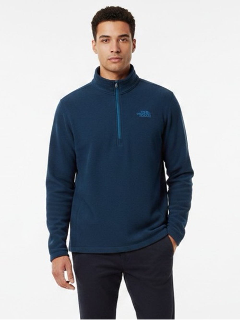 EUC | The North Face | 1/4 Zip Sweatshirt | Blue | Men’s Large